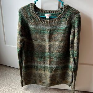 Mossimo Green Sweater
